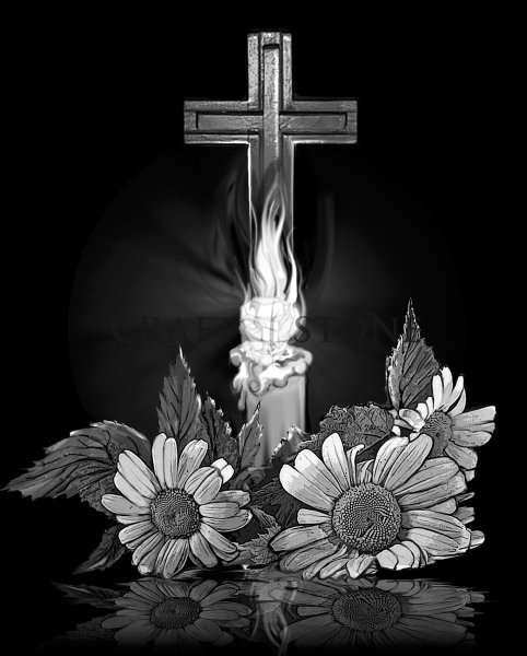 Крестики на гранитных памятниках