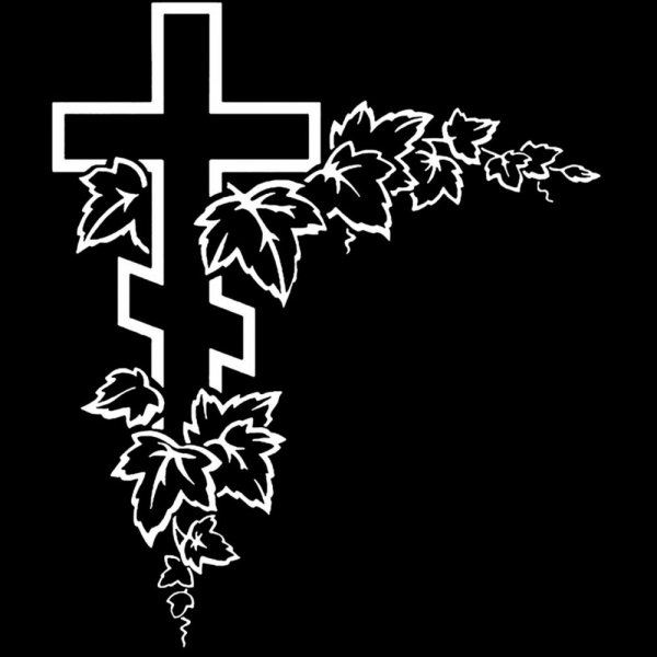 Крест для гравировки на памятниках