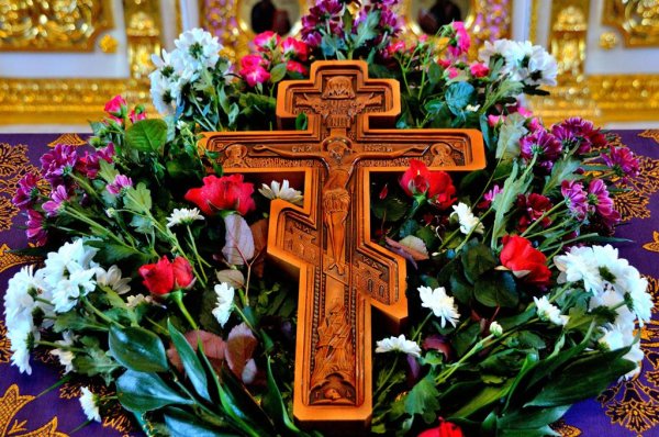 Крест и роза