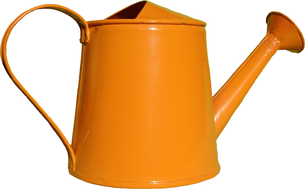 Лейка для цветов на прозрачном фоне