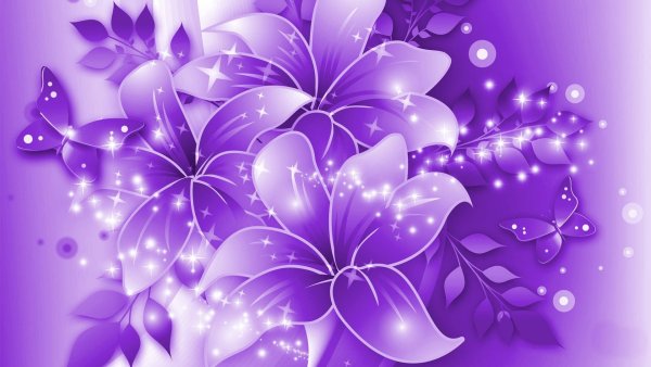 Сиреневый фон