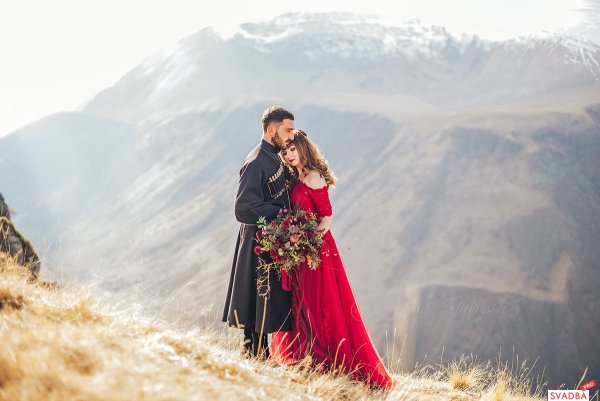 Свадьба в горах Кавказа