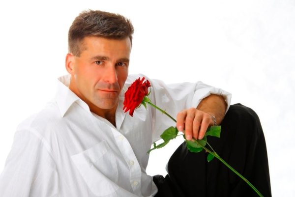 Открытки с цветами для мужчины