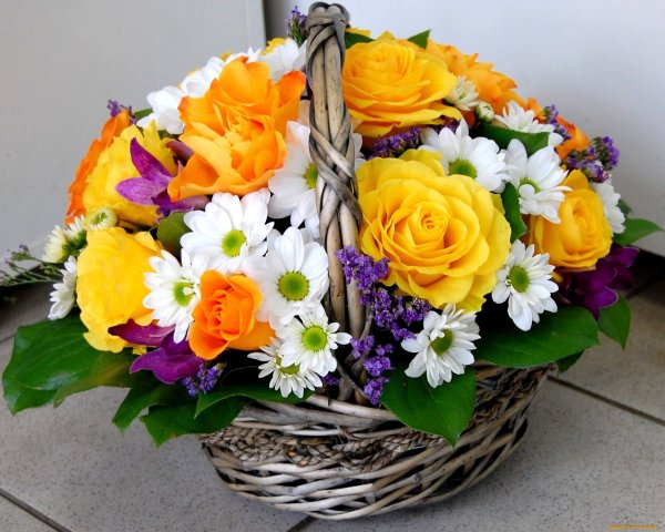 Букет хризантем