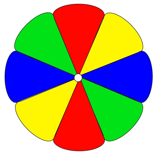 Изучение цветов для детей