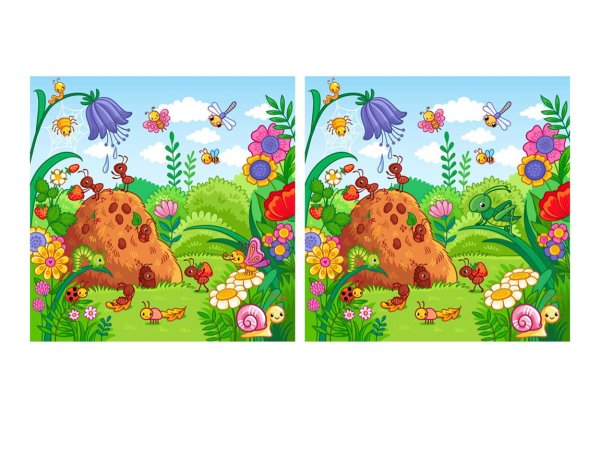 Найди различия для дошкольников