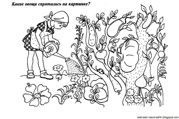 Найди на картинке задания для детей