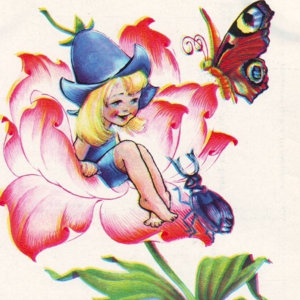 Дюймовочка для детей