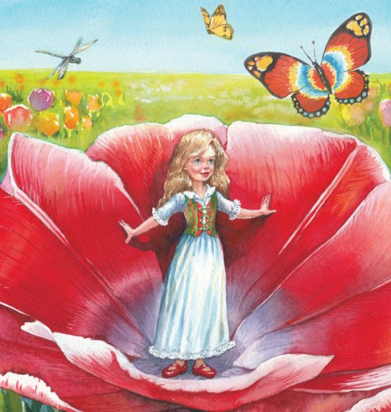 Ганс христиан Андерсен Дюймовочка