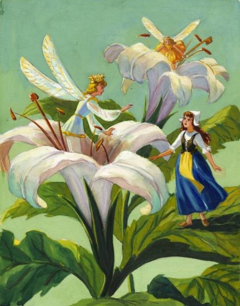 Ханс христиан Андерсен Дюймовочка