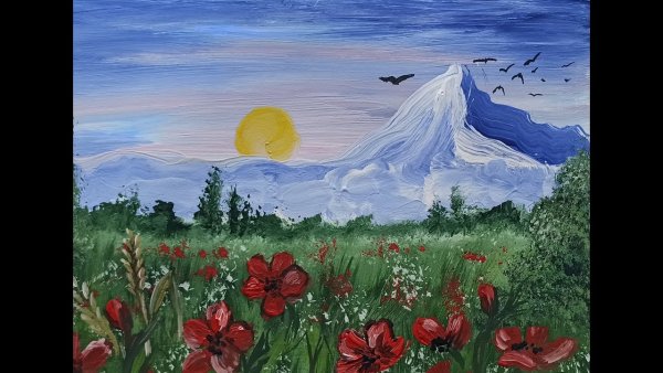 Трава рисунок карандашом