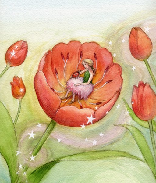 Фотообои Дюймовочка