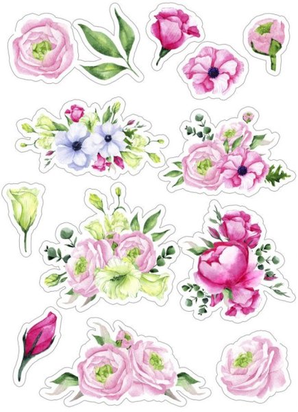 Скрапбукинг цветы для вырезания