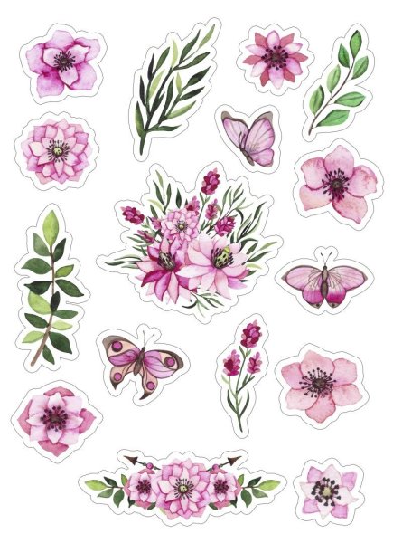 Скрапбукинг цветы для вырезания