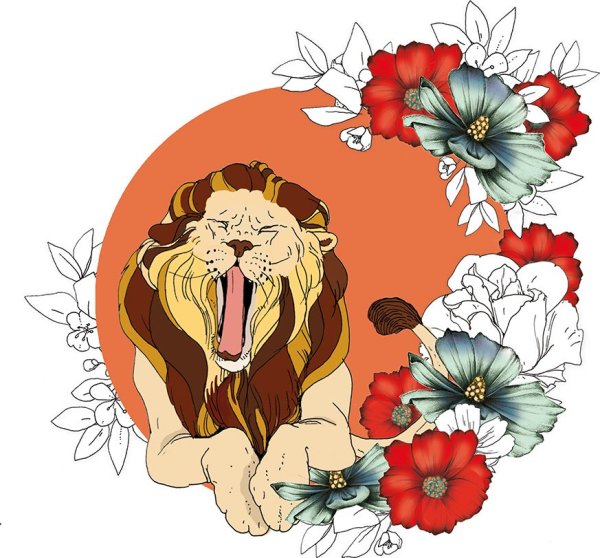 «Лев в цветах»
