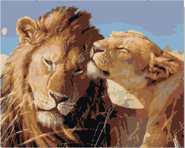 Тату львица и Львенок