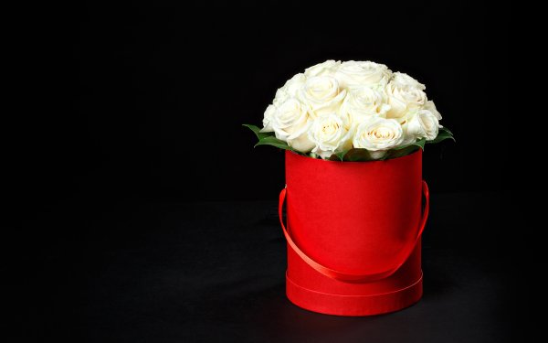 Цветы в коробке