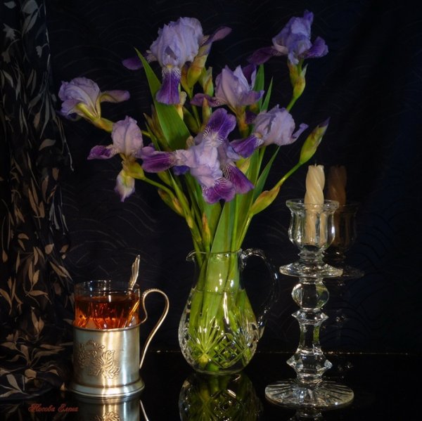 Цветы вечер