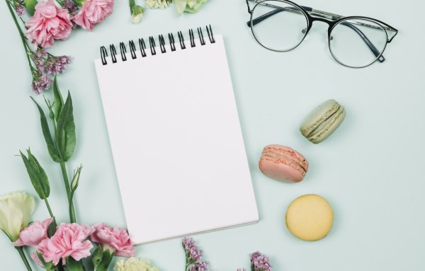 Красивый фон для блокнота