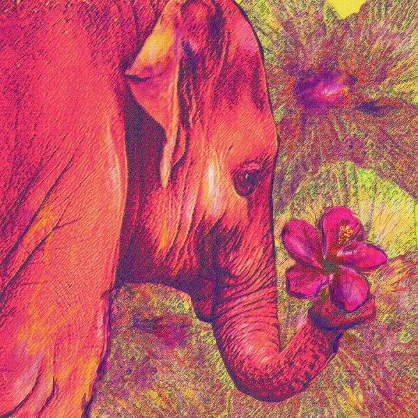 Красные слоны