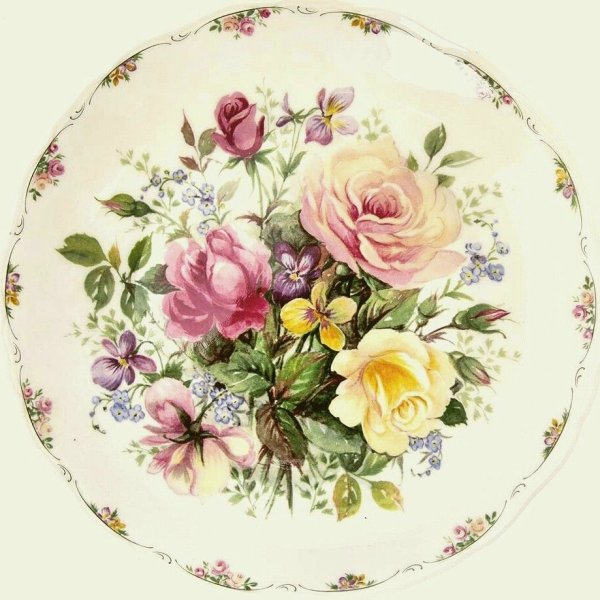 Паула Коллинз роспись по фарфору