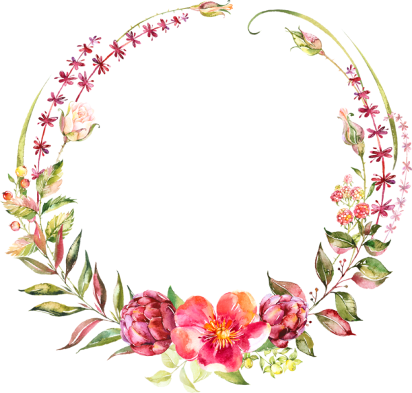 Цветочная рамка