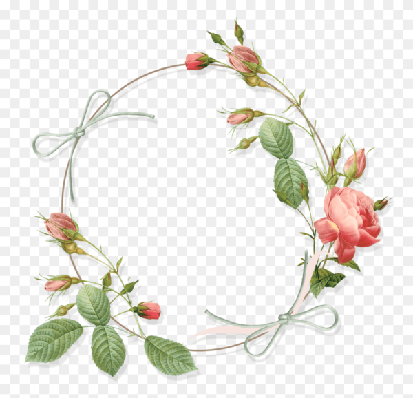 Винтажные рамки с цветами