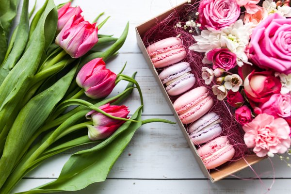 Красивый нежный букет