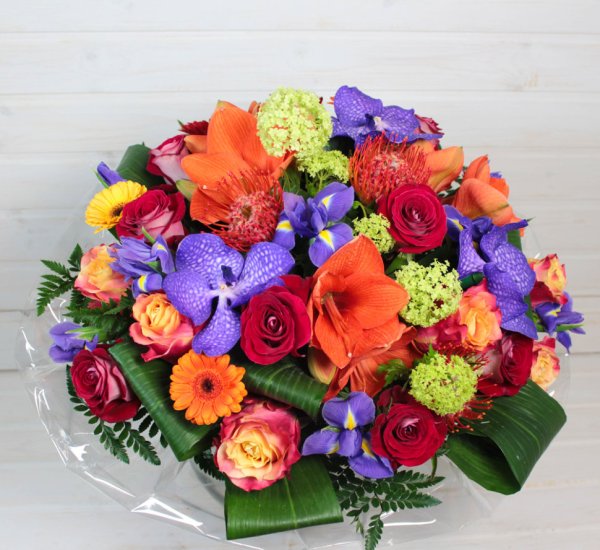 Разноцветный букет