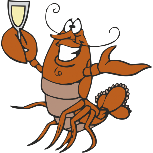 Лобстер мультяшный