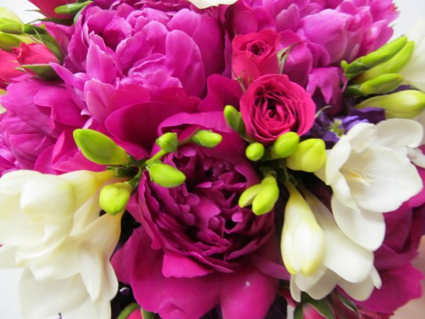 Цветы фуксия букет