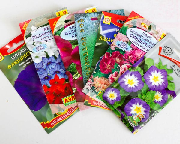 Семена однолетних цветов