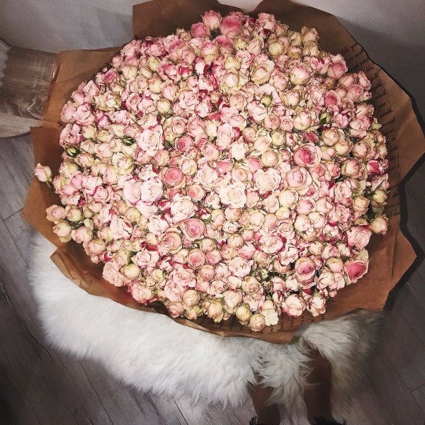 Огромный букет