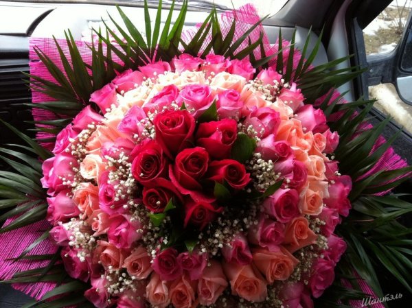 Красивый букет цветов