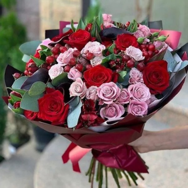 Красивые букеты разных цветов