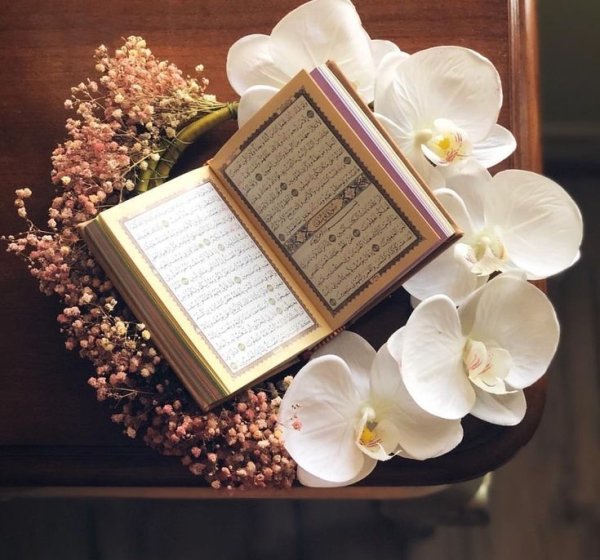 Коран и цветы