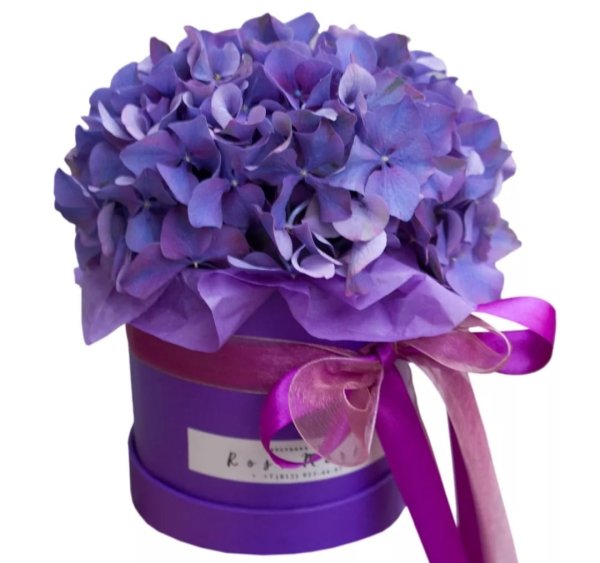 Цветочные букеты сиреневые