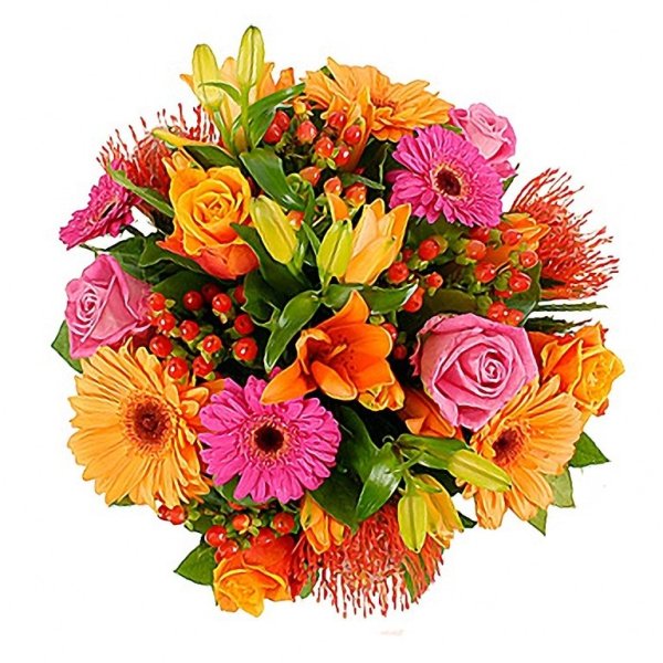 Букет цветов «день рождение»
