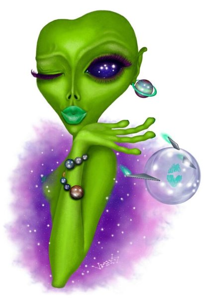 Марсианка инопланетянка