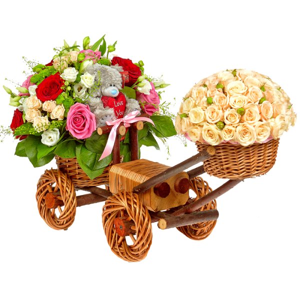 Телега роз