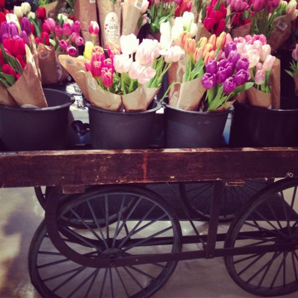 Тележка для цветов