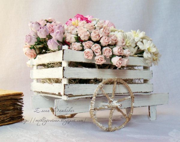 Велосипед в пастельных цветах