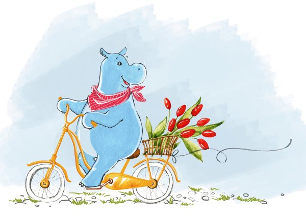 Веселый Бегемотик