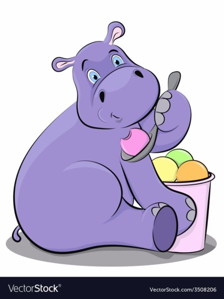 Милый Бегемотик девочка