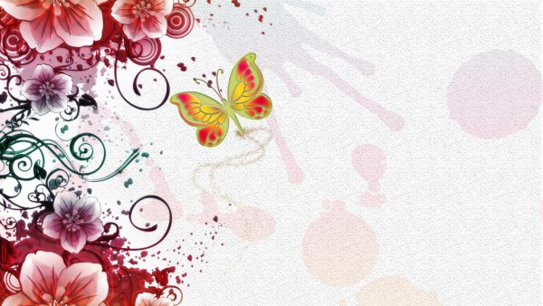 Абстрактные цветы