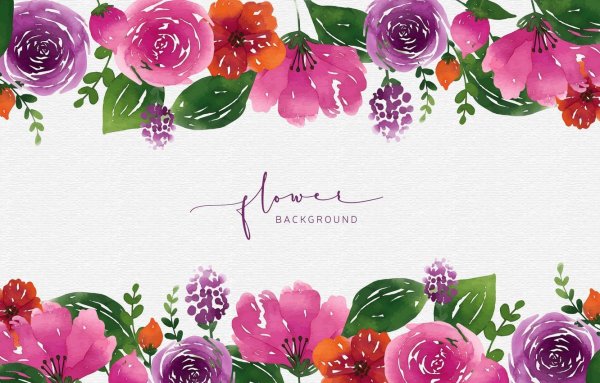 Баннер цветы