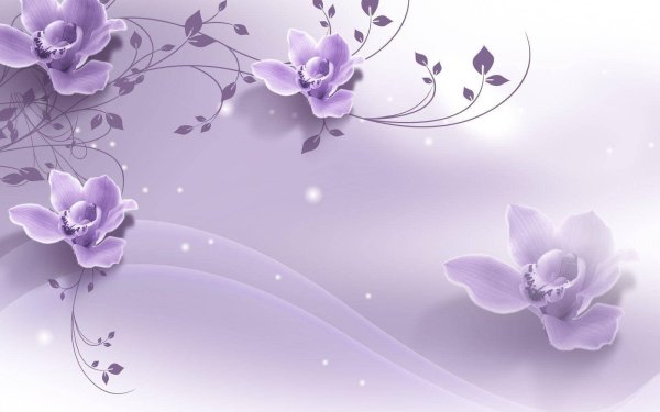 Сиреневый фон