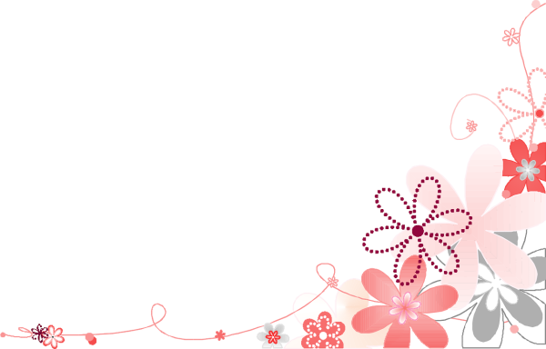 Фон для визитки с цветочками розовый