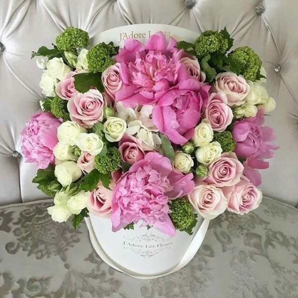 Гламурные букеты с цветами