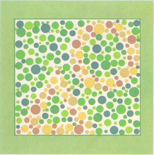 Таблица светоощущаемости Рабкина